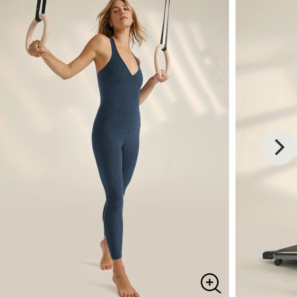 Beyond Yoga Spacedye Daring Jumpsuit in Navy